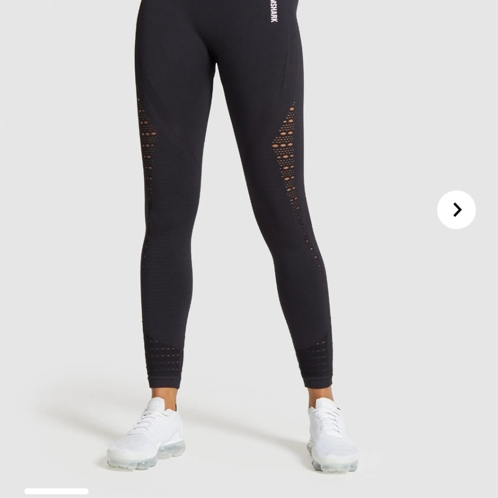 Black Gymshark Energy Seamless leggings